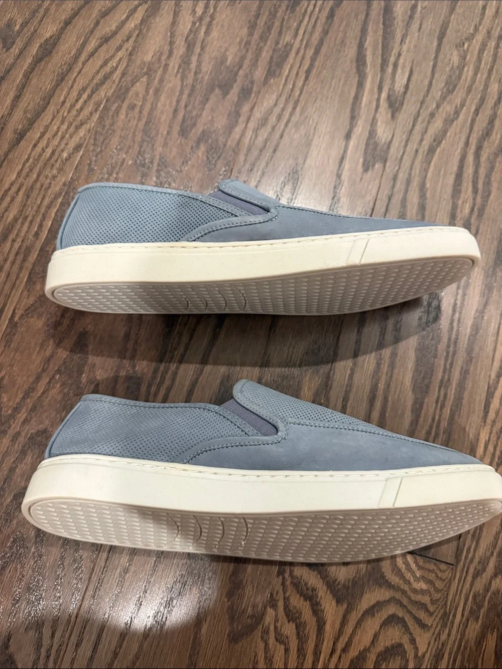 Trac Light Gray Mesh Slip-On Loafers